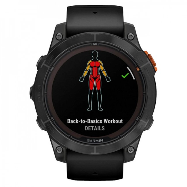 Часы Garmin Fenix 7 PRO Solar серый с черным ремешком Часы Garmin Fenix 7 PRO Solar серый с черным ремешком