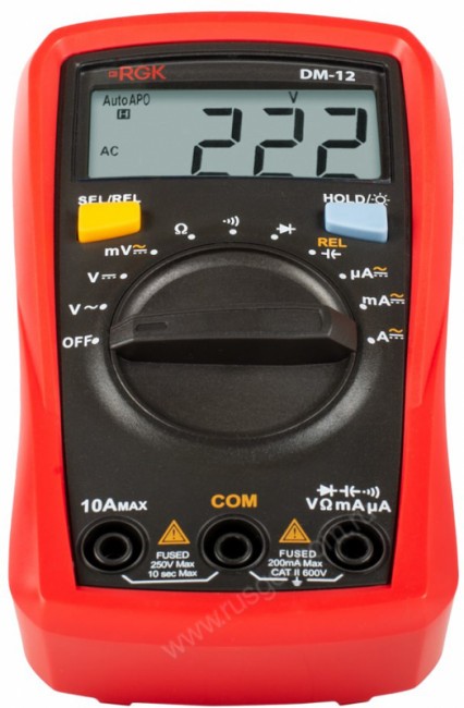 Мультиметр RGK DM-12 Мультиметр RGK DM-12