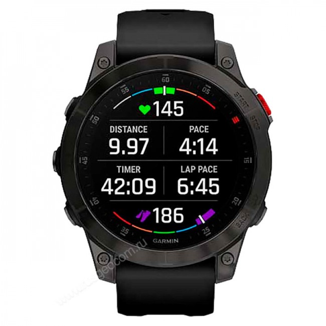 Часы Garmin Epix (Gen 2) Sapphire титановый черный DLC