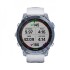 Часы Garmin Fenix 7 Sapphire Solar титановый синий минерал DLC с белым ремешком Часы Garmin Fenix 7 Sapphire Solar титановый синий минерал DLC с белым ремешком