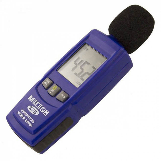 Цифровой шумомер МЕГЕОН 92135 Цифровой шумомер МЕГЕОН 92135