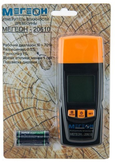 Влагомер древесины МЕГЕОН 20610 Влагомер древесины МЕГЕОН 20610