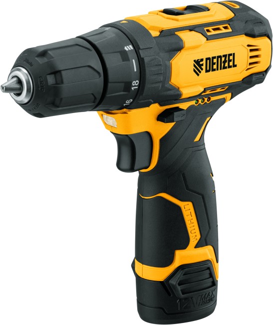 Дрель-шуруповерт аккумуляторная CDQ-12 Denzel