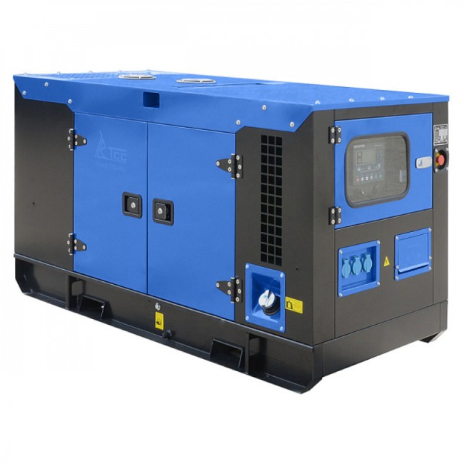 Дизельный генератор ТСС АД-16С-230 в шумозащитном кожухе Дизельный генератор ТСС АД-16С-230 в шумозащитном кожухе