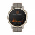 Часы Garmin Fenix 6S Pro Solar золотистый с серым замшевым ремешком Часы Garmin Fenix 6S Pro Solar золотистый с серым замшевым ремешком