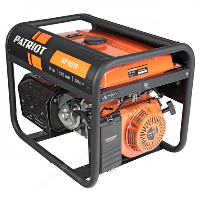 Бензиновый генератор Patriot GP 6510 Бензиновый генератор Patriot GP 6510