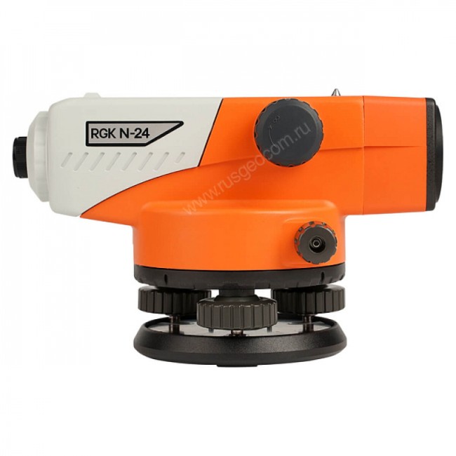 Комплект оптический нивелир RGK N-24 с поверкой + штатив S6-N + рейка RGK TS-7