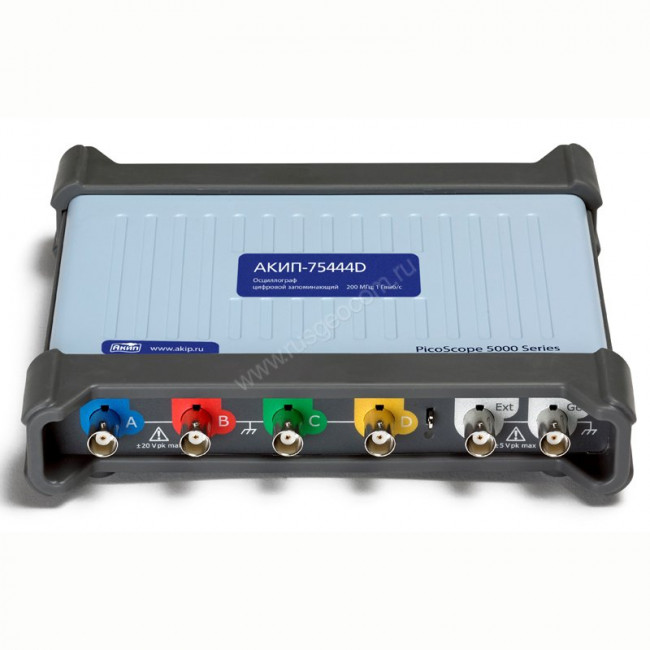 USB-осциллограф АКИП-75444D MSO USB-осциллограф АКИП-75444D MSO