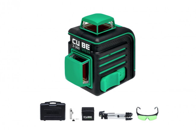Лазерный уровень ADA Cube 2-360 Green Ultimate Edition Лазерный уровень ADA Cube 2-360 Green Ultimate Edition