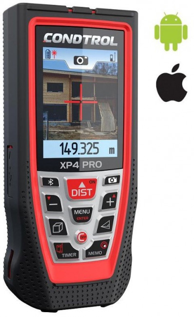 Лазерный дальномер-рулетка CONDTROL XP4 Pro Лазерный дальномер-рулетка CONDTROL XP4 Pro