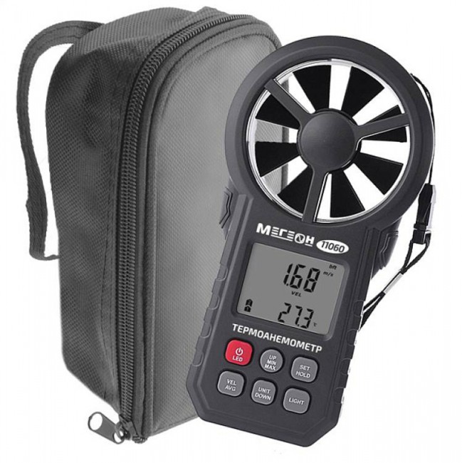 Цифровой термоанемометр МЕГЕОН 11060