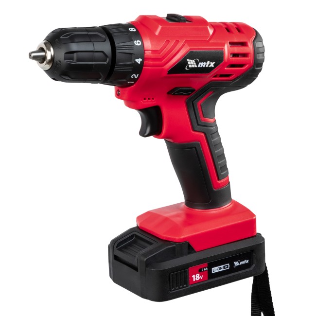 Дрель-шуруповерт аккумуляторная MCDL-18-02 2 акк. MTX Дрель-шуруповерт аккумуляторная MCDL-18-02 2 акк. MTX