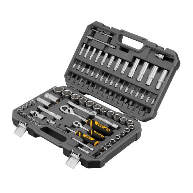 Набор инструментов 1/2", 1/4" 94 предмета Denzel Набор инструментов 1/2", 1/4" 94 предмета Denzel