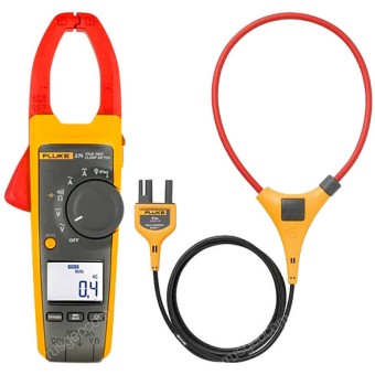 Комплект - токоизмерительные клещи Fluke 374 с датчиками Fluke i2500-10 iFlex Комплект - токоизмерительные клещи Fluke 374 с датчиками Fluke i2500-10 iFlex