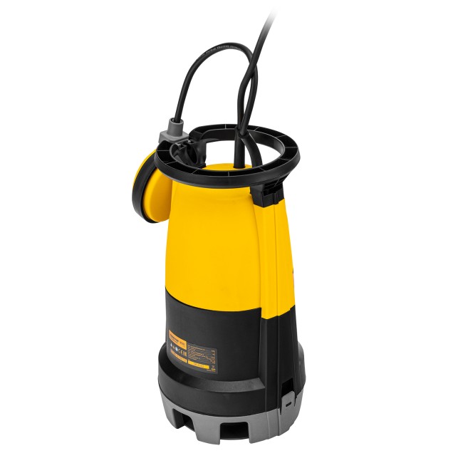 Дренажный насос для чистой и грязной воды DP450S, 450 Вт, напор 6 м, 12000 л/ч Denzel Дренажный насос для чистой и грязной воды DP450S, 450 Вт, напор 6 м, 12000 л/ч Denzel