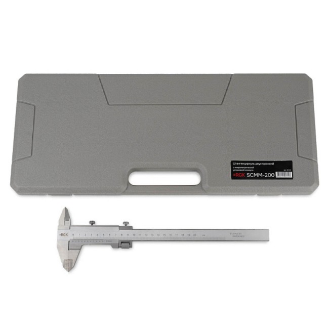 Штангенциркуль RGK SCMM-200 с поверкой Штангенциркуль RGK SCMM-200 с поверкой