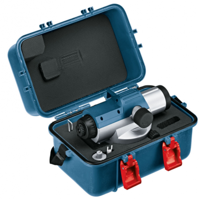 Комплект оптический нивелир Bosch GOL 20D штатив  рейка - 3 в 1