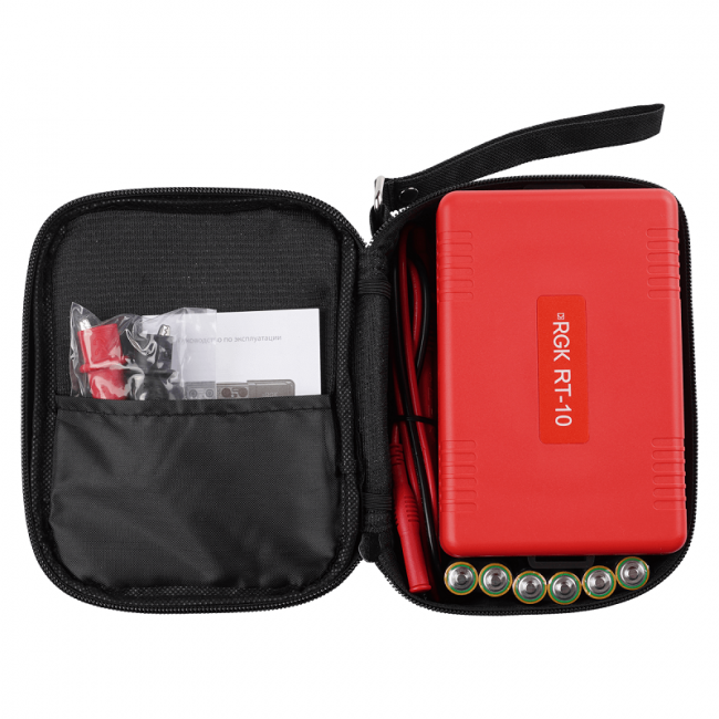 Цифровой мегаомметр RGK RT-10 Цифровой мегаомметр RGK RT-10