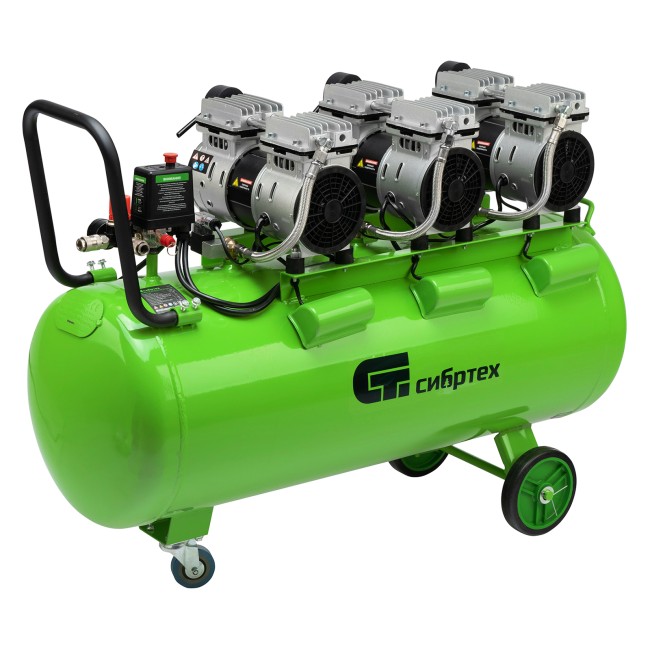 Компрессор безмасляный МБ 2250/100 Сибртех