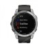 Часы Garmin Fenix 7 серебристый с графитовым силиконовым ремешком Часы Garmin Fenix 7 серебристый с графитовым силиконовым ремешком