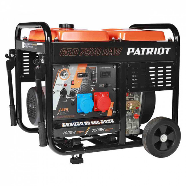 Дизельный генератор Patriot GRD 7500DAW Дизельный генератор Patriot GRD 7500DAW