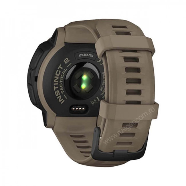 Часы Garmin Instinct 2 Solar Tactical коричневый Часы Garmin Instinct 2 Solar Tactical коричневый