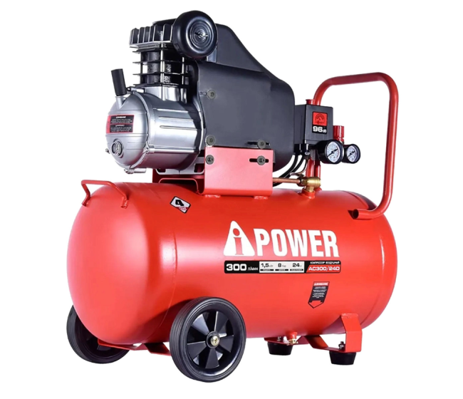 Компрессор поршневой масляный AC300/24D A-iPower Компрессор поршневой масляный AC300/24D A-iPower