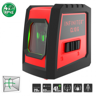 Лазерный нивелир INFINITER CL10G Лазерный нивелир INFINITER CL10G