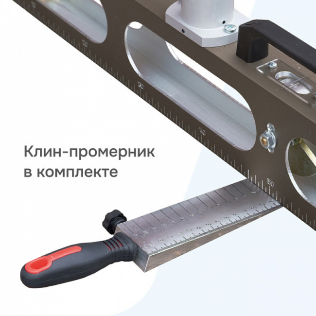 Дорожная рейка РДУ Кондор-Компакт с поверкой + дорожное колесо RGK Q64